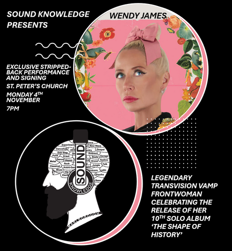 Wendy James - The Shape Of History - Album Launch at St. Peter's